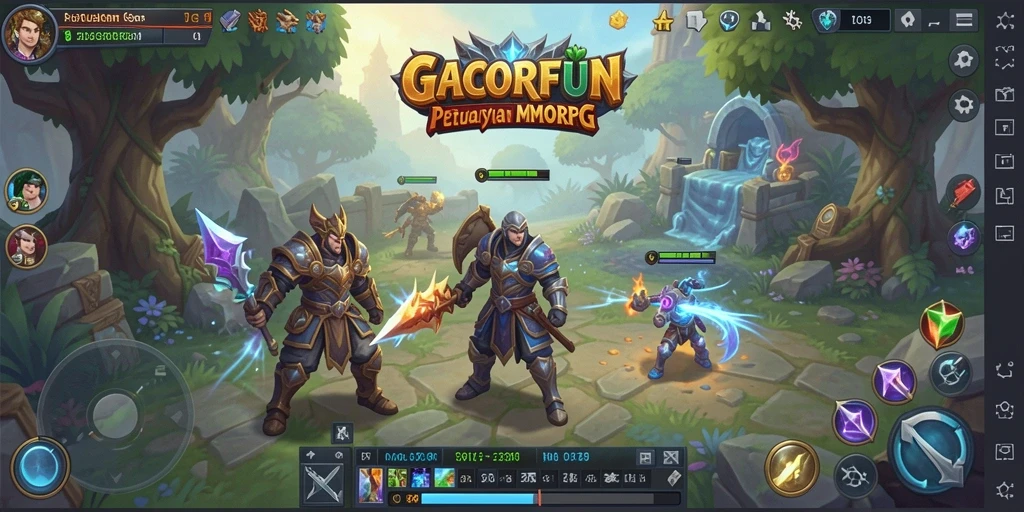 Gameplay menarik di GACORFUN dengan pertarungan yang seru dan grafis menawan.