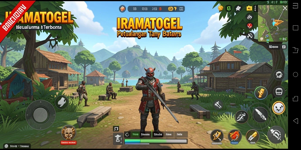 Screenshot gameplay memperlihatkan dunia terbuka yang luas dan mengesankan.