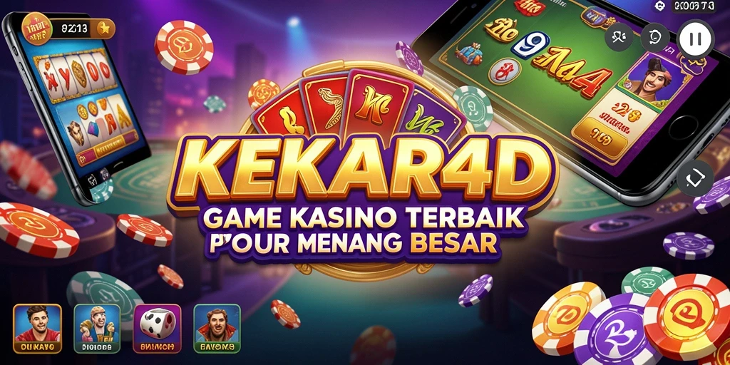 Tampilan permainan Kasino di KEKAR4D dengan grafis yang memukau.