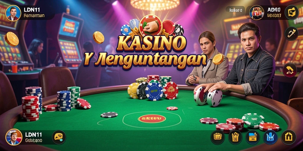 Tampilan gameplay LDN11 yang menarik dengan pengalaman kasino yang nyata.