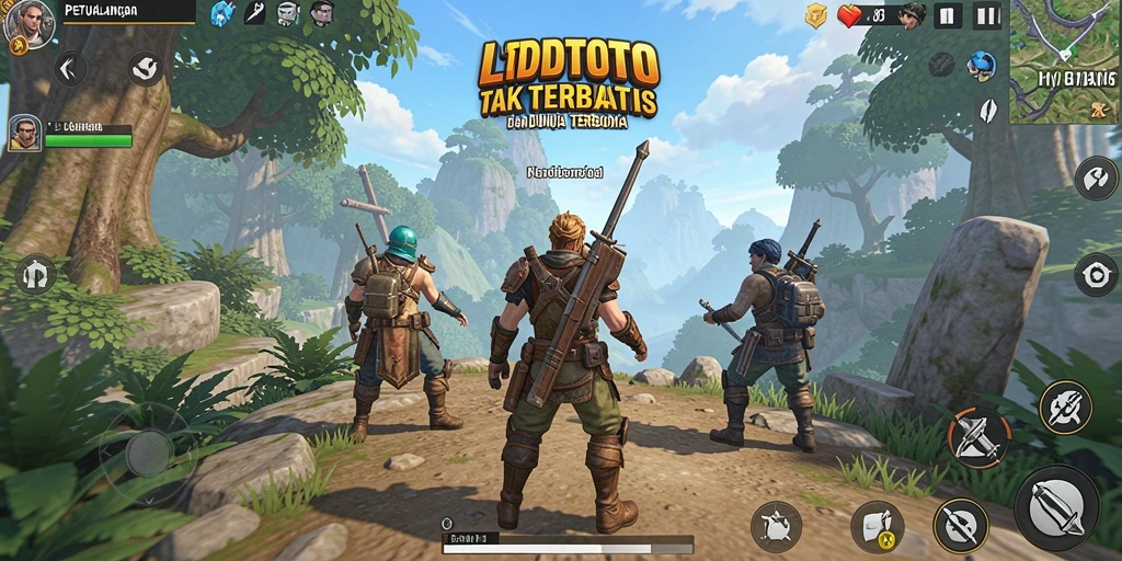 Gameplay LTDTOTO yang menakjubkan dalam dunia terbuka.