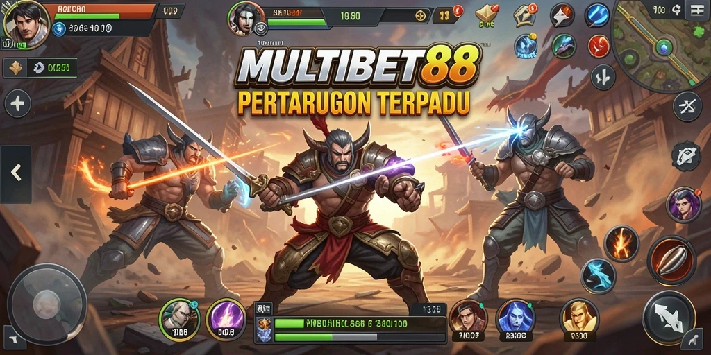 Tampilan gameplay MULTIBET88 dengan pertarungan yang seru dan grafis menawan.