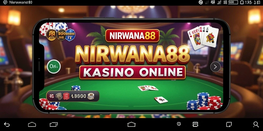 Screenshot gameplay NIRWANA88 menampilkan keseruan bermain Kasino.