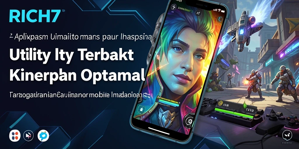 Tampilan antarmuka utama RICH7 yang intuitif dan menarik.