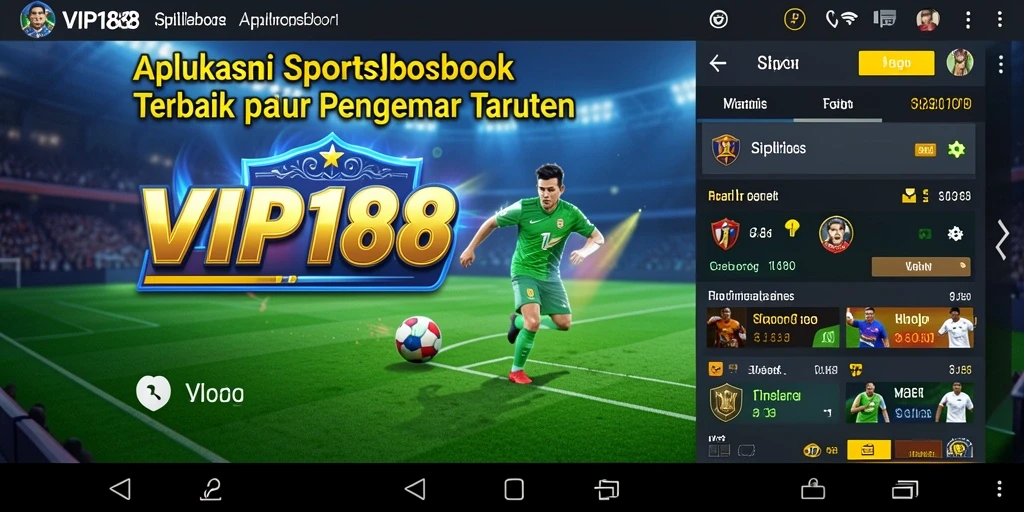 Tampilan gameplay taruhan olahraga yang menarik dan interaktif.
