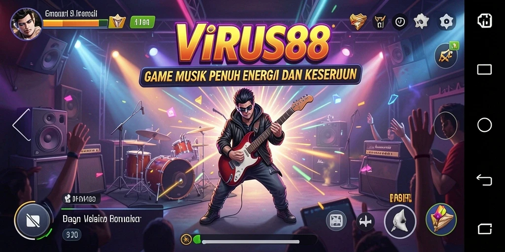 Tampilan gameplay VRUSS88 yang seru dan dinamis.